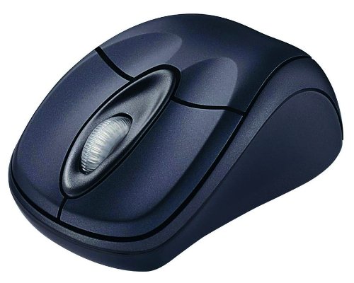MP3 Player: Microsoft Wireless Notebook Optical Mouse Grey schnurlose Maus (Retailverpackung)