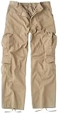 Prewashed RETRO Paratrooper Fatigues. A Cool Vintage Looking Military BDU style with 8 Pockets.