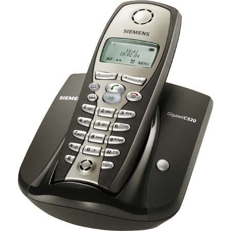 Festplatten: Siemens Gigaset C320 graphit, schnurlos Telefon DECT