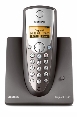 Festplatten: Siemens Gigaset C340 graphit, schnurlos Telefon DECT