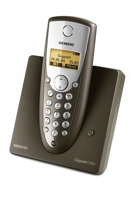 Festplatten: Siemens Gigaset C340 sandbeige, schnurlos Telefon DECT