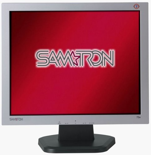 Festplatten: Samtron 73V 17 Zoll TFT-Monitor silber