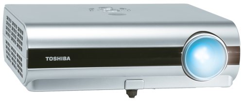 TV Ger&auml;te: Toshiba SW20 DLP-Projektor silber