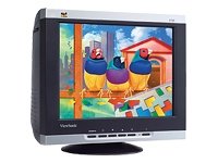 Verst&auml;rker und Receiver: Viewsonic E72f+SB Monitor 17' 1280 x 1024 67Hz digital OSD TCO99 Silber & Schwarz