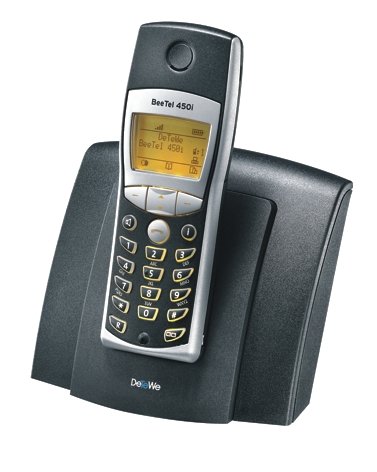 Digitalkameras: DeTeWe BeeTel 450i, ISDN DECT schnurlos Telefon, mit ISDN Kartenfunktion. SMS ins Festnetz
