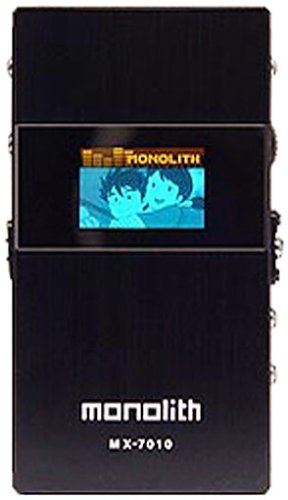 MP3 Player: Monolith 2 Tragbarer MP3-Player 256 MB schwarz