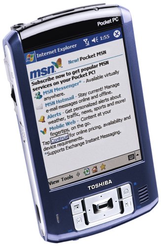 TV Geraete: Toshiba Pocket PC E800 WiFi Handheld