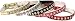 Small Dog Collar : Beverly Vinyl Collar w/ Rhinestones 3/8