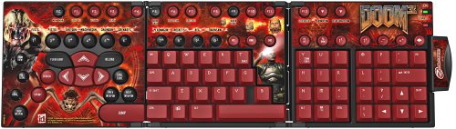 Navigationssysteme: Ideazon ID000754 Zboard Keyset DOOM III Tastatur
