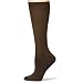 Hue Women's Rib Dress Sock, Espresso by Hue
