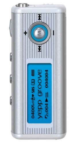 Festplatten: Samsung Yepp YP-T 5 Tragbarer MP3-Player 256 MB silber