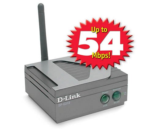 Digitalkameras: D-Link DP-G310 Wireless LAN USB 2.0 Print Server 54MBit