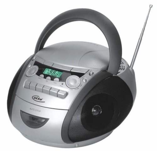 Drucker: Elta 6719 Radiorekorder silber/ schwarz