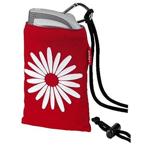Handys ohne Vertrag: Golla Telefontasche "Flower", Rot