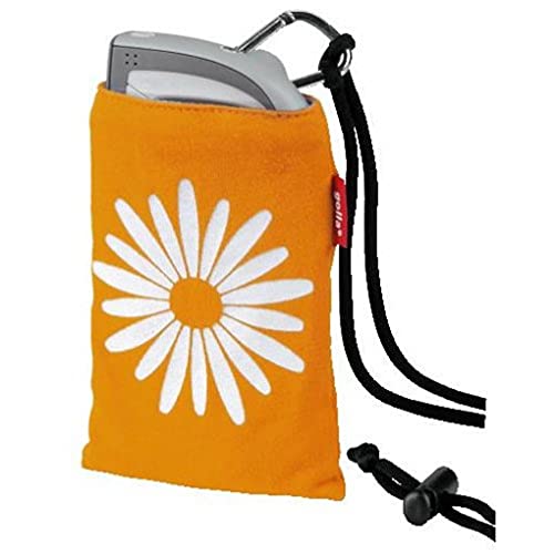 Handys ohne Vertrag: Golla Telefontasche "Flower", Gelb