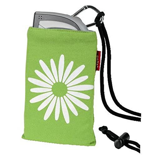 Handys ohne Vertrag: Golla Telefontasche "Flower", Gr�n