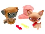 Littlest Pet Shop Pet Pairs Figures Pug & Chihuahua