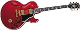Gibson ES-137 Custom Electric Guitar, Light Burst Gold Hardware