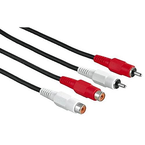 Heimkinosysteme: Hama Audio-Kabel 2 Cinch-Stecker - 2 Cinch-Kupplungen, 10 m