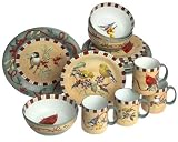 Lenox Winter Greeting Every Day 16-Piece Dinnerware Place Setting, Service for 4