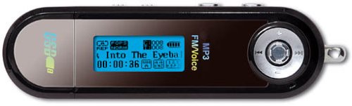 Computerzubeh&ouml;r: Xuke MP-500 Tragbarer MP3-Player 1 GB schwarz