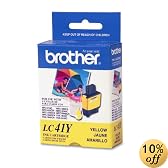 Brother LC41Y Yellow Ink Cartridge