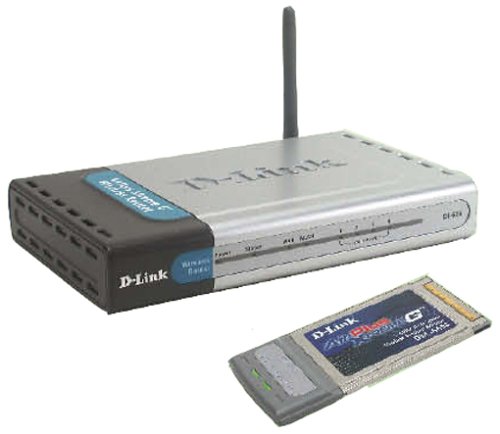 Digitalkameras: D-Link DWL-926 Wireless 108Mbit Bundle bestehend aus DI-624 Wireless DSL Internet Gateway und DWL-G650 PC-Card