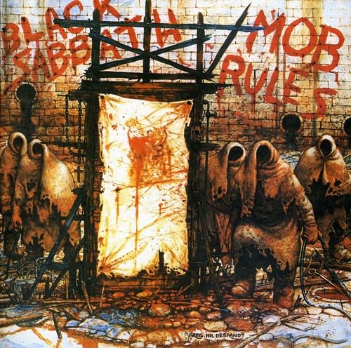 The Mob Rules by Black Sabbath album cover