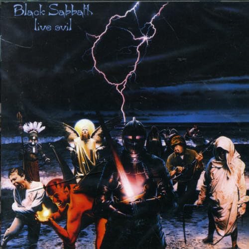 Live Evil by Black Sabbath album cover