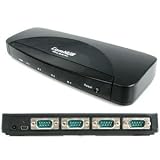 StarTech.com 4 Port USB to RS-232 Serial DB9 Adapter - serial adapter - 4 ports ( ICUSB232_4 )