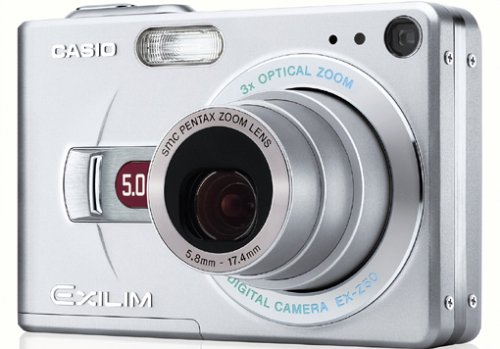 Camcorder: Casio EXILIM EX-Z50 Digitalkamera (5 Megapixel)