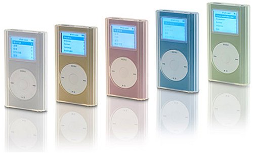 TV Ger&auml;te: Tunewear Icewear transparente Tasche f�r Apple iPod mini