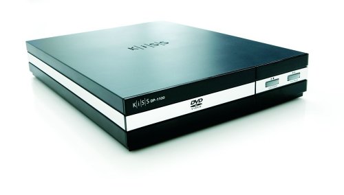 Kompaktanlagen: Kiss DP 1100 slimline DVD-Player schwarz