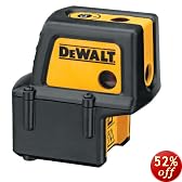 DEWALT DW084K Self Leveling Level, Plumb, & Square, 4 Beam Laser