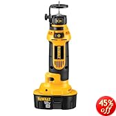 DEWALT DC550KA Heavy-Duty 18-Volt Ni-Cad Cordless Spiral Saw with 1/8-Inch and 1/4-Inch Collets