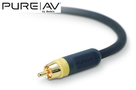 Kamerazubeh&ouml;r: Belkin PureAV Composite Videokabel aus der Blue-Serie 3,6 m