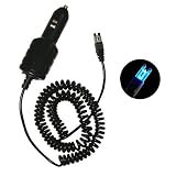 Firefly Blue Car Charger for Sony Ericsson T28, T60