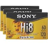 Sony Hi8 Metal Particle - Digital8 tape - 3 x 60min