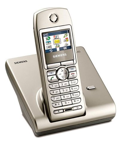 Festplatten: Siemens Gigaset S440 silber, schnurlos Telefon DECT, Freisprechen, Farbdisplay, Sprachwahl und PC-Optionen