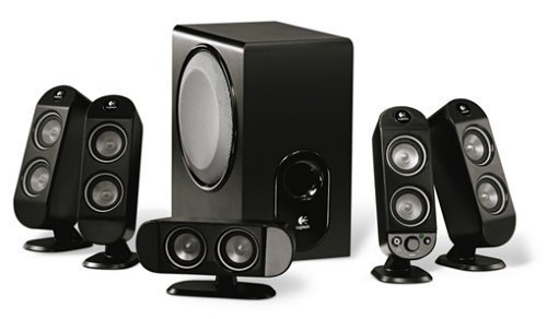 Lautsprecher: Logitech X-530 5.1 PC-Lautsprechersystem