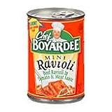 Chef Boyardee Mini Beef Ravioli In Tomato And Beef Sauce, 15 oz