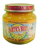 Earths Best 2nd Organic Apples & Apricots Baby Food, 4 oz