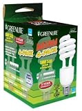 75-Watt Replacement 4 Pack Mini Spiral Compact Fluorescent, Uses only 18-Watts