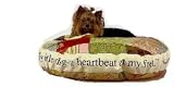 Pillow Dog Bed : Quotable Patchwork Pillow Bed (Size 42 inch)