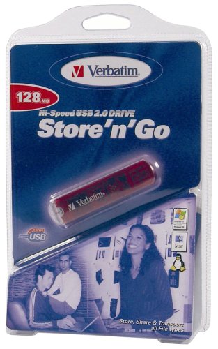 Verst&auml;rker und Receiver: Verbatim 128MB USB-Speicher USB 2.0