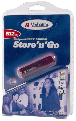 Verst&auml;rker und Receiver: Verbatim 512MB USB-Speicher USB 2.0 (Retailverpackung)