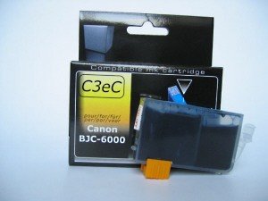 Kamerazubeh&ouml;r: BCI-3eC Tintenpatronen f�r Canon BJC 3000 / 6000 Serie / S400 / S450 / S520 / i550 / i560 / i865 - BLACK