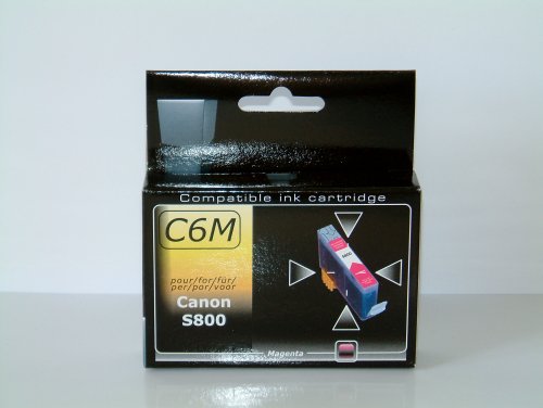 Kamerazubeh&ouml;r: BCI-6 M Tintenpatrone f�r Canon S800 / S820 / S830D / S900 / S9000 / i865 / i900d / i950 / i960 / i965 - MAGENTA