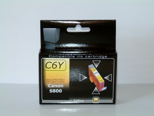 Kamerazubeh&ouml;r: BCI-6 Y Tintenpatrone f�r Canon S800 / S820 / S830D / S900 / S9000 / i865 / i900d / i950 / i960 / i965 - YELLOW