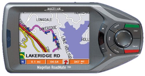 MP3 Player: Magellan RoadMate 700 Navigationssystem 20 GB